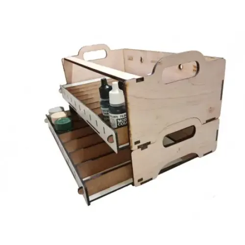 Організатори WO-23 Підставка під фарби 80*25-35 мм одинарна