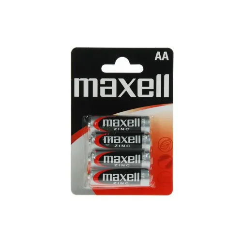 Батарейки Батарейка AA Maxell R6 в блистере 1шт (4шт в уп.)