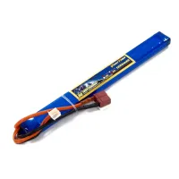 Аккумулятор для страйкбола Giant Power Li-Pol 7.4V 2S 1300mAh 25C 12х17х190мм T-Plug