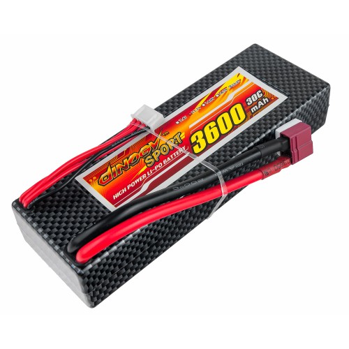 Акумулятори 11,1 V LiPo Аккумулятор Dinogy Li-Pol 3600mAh 11.1V 3S 30C Hardcase 25x46x138мм T-Plug