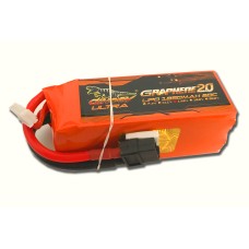 Аккумулятор Dinogy ULTRA G2.0 Li-Pol 1850mAh 14.8V 4S 80C XT60 96x34.5x34.5мм