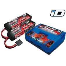 Комплект Traxxas EZ-Peak Dual 100-240 В 8 А 100 Вт 2972 + 2 шт LiPO 11,1 В 5000 мАч 3S 25C 2872X (2990)