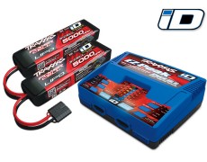 Комплект Traxxas EZ-Peak Dual 100-240 В 8 А 100 Вт 2972 + 2 шт LiPO 11,1 В 5000 мАч 3S 25C 2872X (2990)