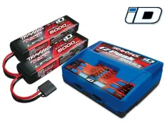 Комплект Traxxas EZ-Peak Dual 100-240 В 8 А 100 Вт 2972 + 2 шт LiPO 11,1 В 5000 мАч 3S 25C 2872X (2990)
