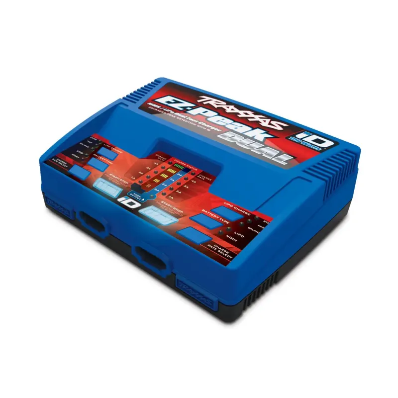 Комплект Traxxas EZ-Peak Dual 100-240 В 8 А 100 Вт 2972 + 2 шт LiPO 11,1 В 5000 мАч 3S 25C 2872X (2990)
