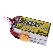 Аккумулятор Tattu R-Line LiPO 18,5 В 1300 мАч 5S 95C (TA-RL-95C-1300-5S1P)