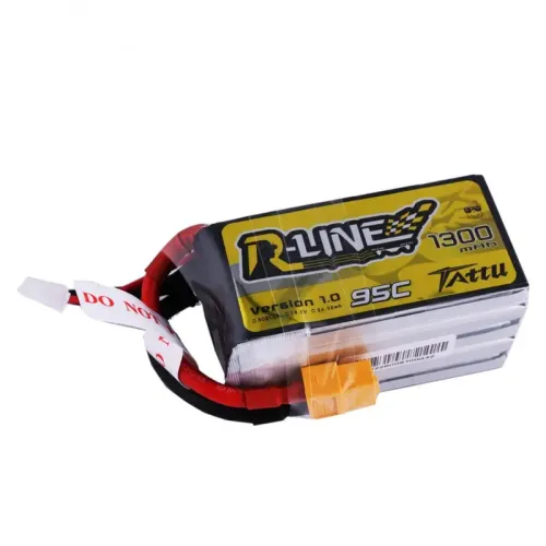 Акумулятори 18.5V Li-Po Аккумулятор Tattu R-Line LiPO 18,5 В 1300 мАч 5S 95C (TA-RL-95C-1300-5S1P)