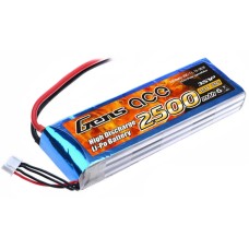 Аккумулятор Gens Ace LiPO 11,1 В 2500 мАч 3S 25C (B-25C-2500-3S1P)