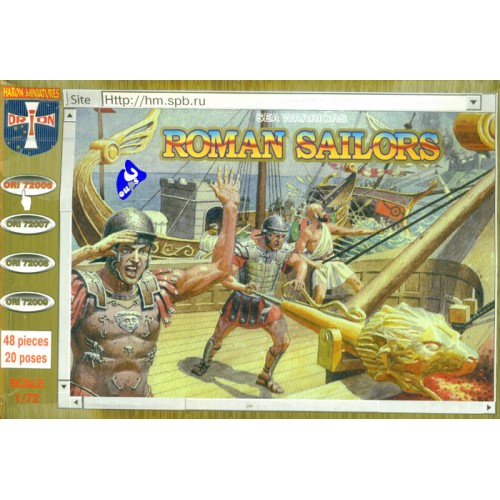 Фигуры и миниатюры Roman sailors 1:72