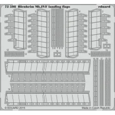 Фототравлення 1/72 Blenheim Mk.IVF, закрилки (Airfix) 1:72