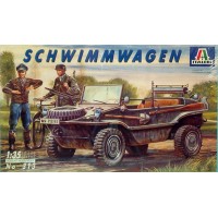 Німецький плаваючий автомобіль Schwimmwagen 1:35
