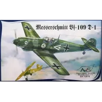 Самолет Мессершмитт Bf.109D-1 (Messerschmitt) (AV72010) Масштаб:  1:72