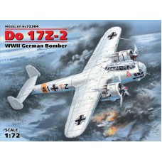 Немецкий бомбардировщик Do 17Z-2, 2 МВ 1:72