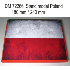 Підставка для моделей авіації. Тема: Польща (240x180 мм) 1:72