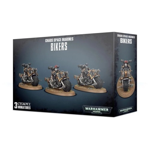 Chaos Space Marines CHAOS SPACE MARINES BIKERS