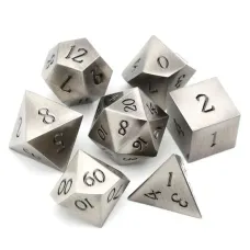 Набор металлических кубиков Античный блеск RPG 7 шт