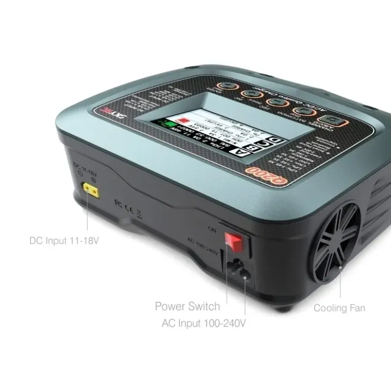 Зарядное устройство кватро SkyRC Q200 10A 200W/300W с/БП универсальное (SK-100104)