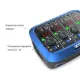 С блоком питания Зарядное устройство SkyRC Quattro Micro с/БП кватро для 1S Li-Pol аккумуляторов (SK-100079)