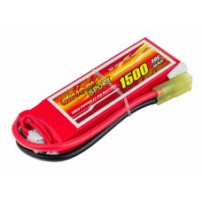 Аккумулятор Dinogy Li-Pol 1500mAh 7.4V 2S 30C 14x30x90мм Mini Tamiya