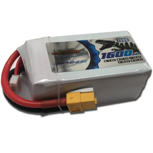 Акумулятори 14,8 V LiPo Аккумулятор Dinogy PLATINUM G2.0 Li-Pol 1600mAh 14.8V 4S 130C XT60