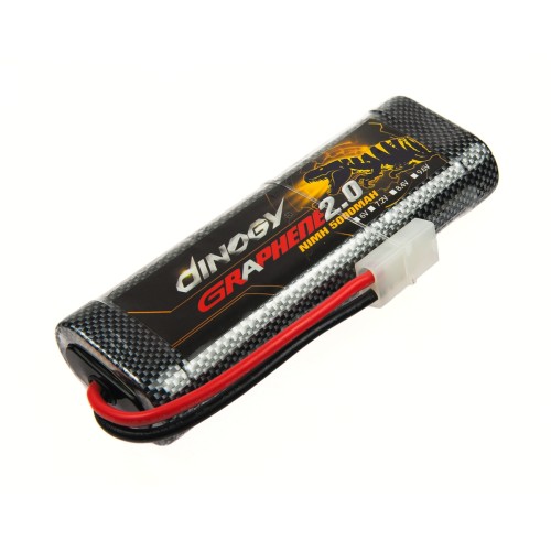 Аккумуляторы 7,2 V NiMh, NiCa Аккумулятор Dinogy NiMH 5000mAh 7.2V 25x46x133мм Tamiya