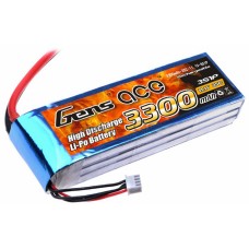 Аккумулятор Gens Ace LiPO 11,1 В 3300 мАч 3S 25C (B-25C-3300-3S1P)