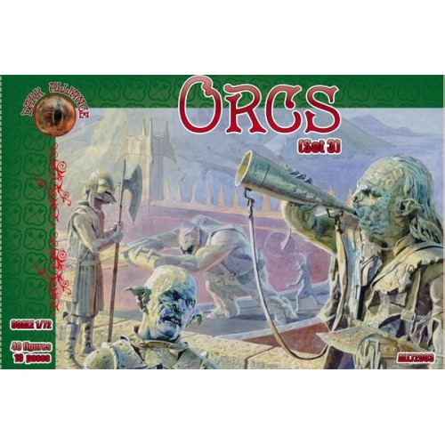 Фігури та мініатюри ORCS (set 3) 1:72