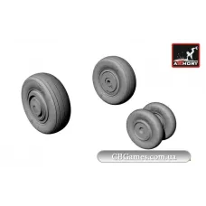 Колеса для МиГ-23 С,М,МС,У,УБ (AR-AW48010) Масштаб:  1:48