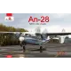 Сборная модель самолета Пассажирский самолет Ан-28 Аэрофлот 1:72 1:72