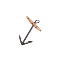 Якорь русский 40 мм с деревянным штоком, 2 шт