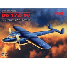 Німецький нічний винищувач Дорньє Do 17Z-10 1:72