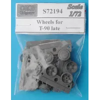 Опорные катки для танка T-90, поздний 1:72