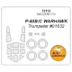 Маска для моделі літака P-40 B/C Warhawk (Trumpeter) 1:72