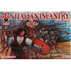 Итальянская пехота 16 века, набор 2 1:72