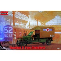 Автомобіль Vauxhall D-type "Red Cross" 1:72