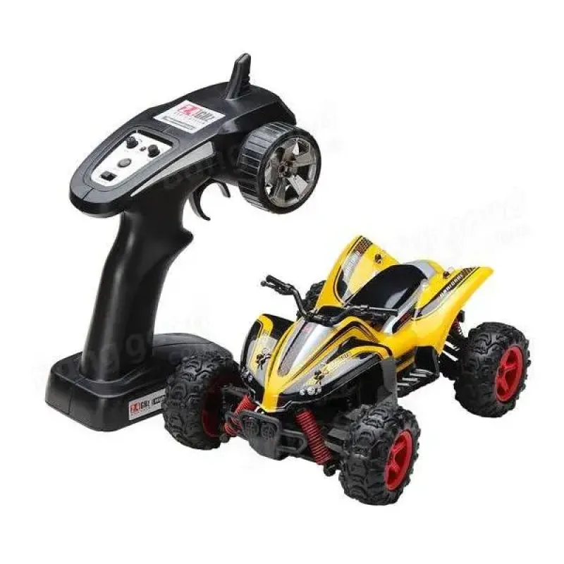 Машинка радиоуправляемая 1:24 Subotech CoCo Квадроцикл 4WD 35 км/час (желтый)