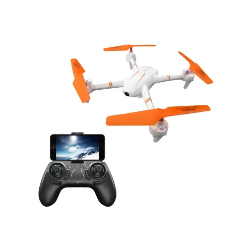 Квадрокоптери Квадрокоптер Helicute H828HW с камерой Wi-Fi и барометром (белый)