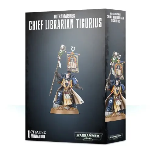 Space Marines ULTRAMARINES CHIEF LIBRARIAN TIGURIUS