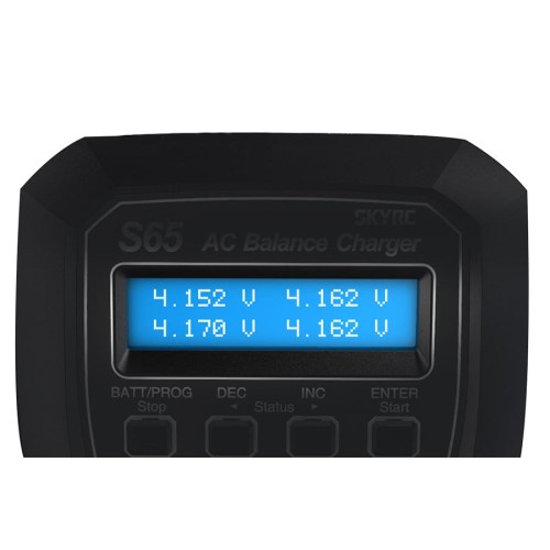 З блоком живлення Зарядное устройство SkyRC S65 2-4S 6A/65W с/БП универсальное (SK-100152)