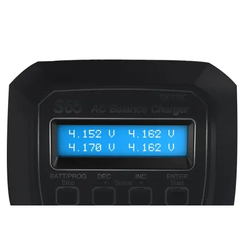 С блоком питания Зарядное устройство SkyRC S65 2-4S 6A/65W с/БП универсальное (SK-100152)