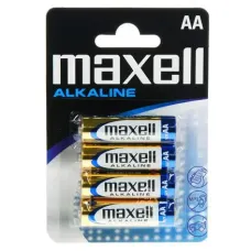 Батарейка AA Maxell Alkaline LR6 в блистере 1шт (4шт в уп.)