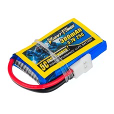 Аккумулятор Giant Power Li-Pol 300mAh 3.7V 1S 25C 8x20x32мм для Walkera/Hubsan