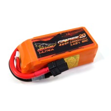 Аккумулятор Dinogy ULTRA G2.0 Li-Pol 1000mAh 14.8V 4S 80C XT60 76x27x34мм