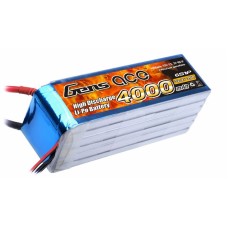 Аккумулятор Gens Ace LiPO 22,2 В 4000 мАч 6S 25C (B-25C-4000-6S1P)