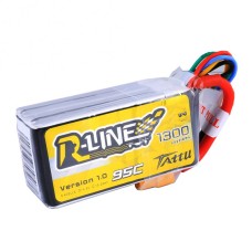 Аккумулятор Tattu R-Line LiPO 14,8 В 1300 мАч 4S 95C (TA-RL-95C-1300-4S1P)