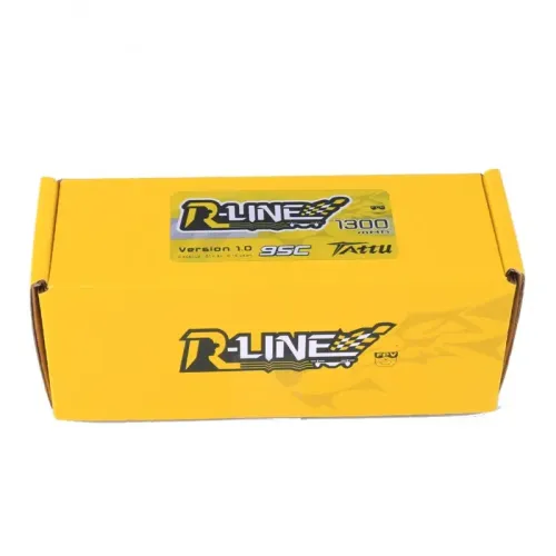Аккумуляторы 14,8 V LiPo Аккумулятор Tattu R-Line LiPO 14,8 В 1300 мАч 4S 95C (TA-RL-95C-1300-4S1P)