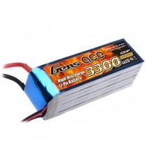 Аккумулятор Gens Ace LiPO 22,2 В 3300 мАч 6S 25C (B-25C-3300-6S1P)