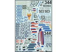 Su-27 family decals (BD48008) Масштаб:  1:48