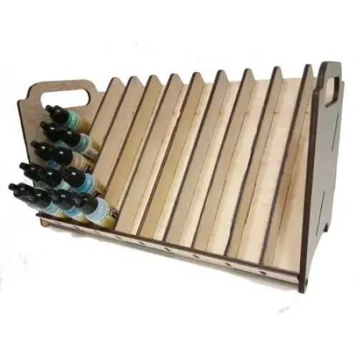 Модульне робоче місце WO-1227 Підставка під фарбу для 80 ємностей діаметром 25 мм