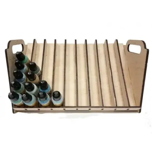 Модульне робоче місце WO-1227 Підставка під фарбу для 80 ємностей діаметром 25 мм